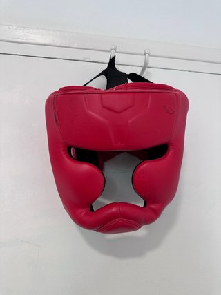 Casco de Boxeo Infantil Outshock 500 JR Rojo