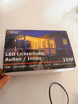 Guirnalda de Luces Exterior 10M G40