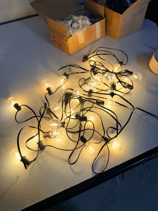 Guirnalda de Luces Exterior 10M G40