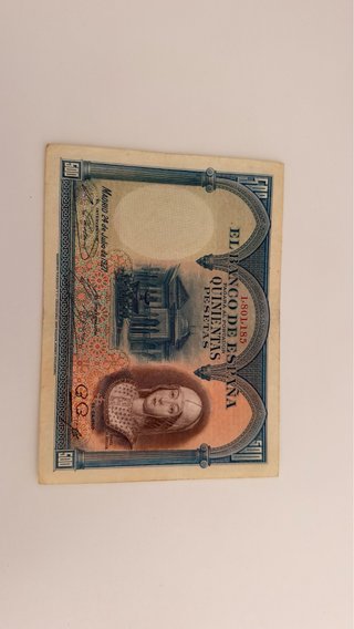 Billete 500 Pesetas 1927 Banco de España MBC+