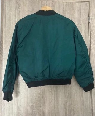 Chaqueta bomber verde mujer