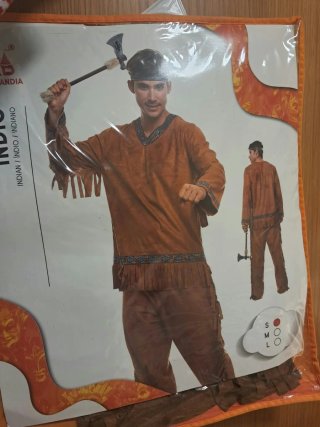 Disfraz Indio Talla S o M