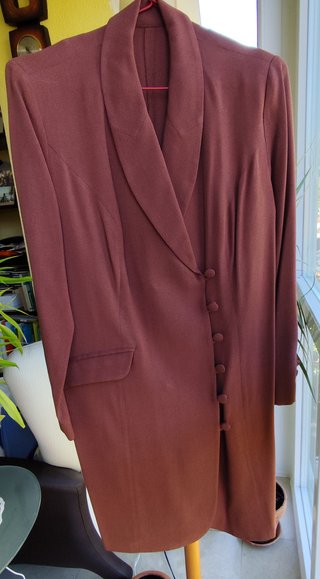 Vestido CARAMELO Talla 40 Color Teja