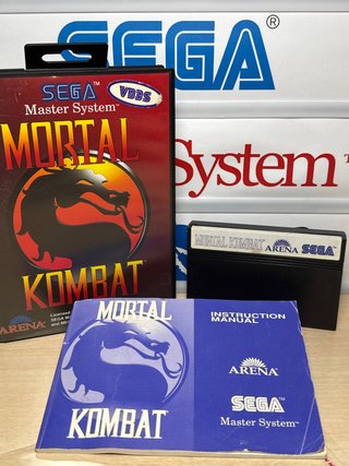 Mortal Kombat SEGA Master System CIB