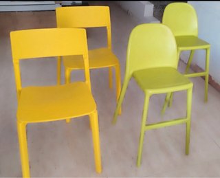 4 sillas de cocina Ikea.