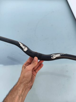 Manillar mtb doble altura aluminio reforzado