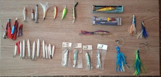 Artículos de pesca.