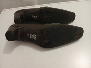 Zapatos de tacón BHD marrones talla 38