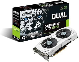 Tarjeta Gráfica ASUS GeForce GTX 1070 Dual OC 8GB