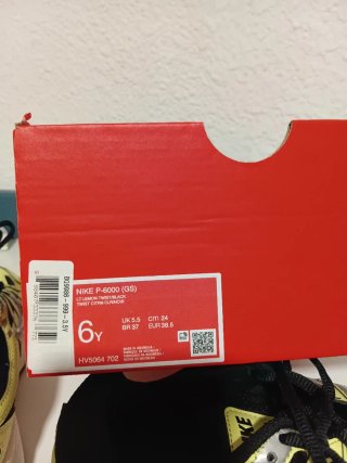 Nike P-6000 Amarillo Negro