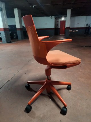 Silla diseño Spoon Chair naranja