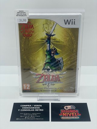 Zelda Skyward Sword Wii Edición Orquesta NUEVO