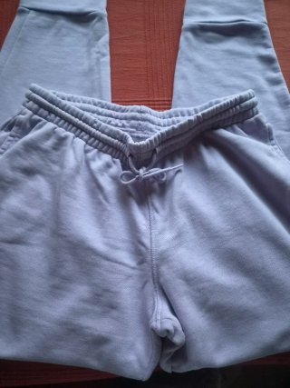 Pantalón de chándal Reebok lila talla L