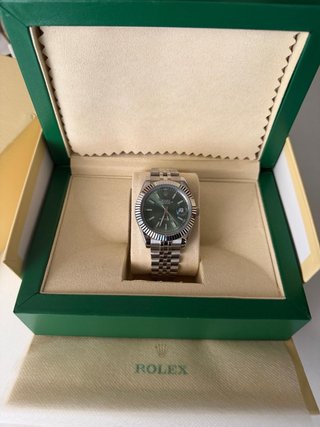 Rolex Oyster Perpetual Datejust Esfera Verde