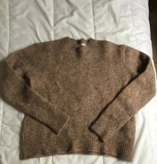 Jersey Zara Hombre Talla L Marrón