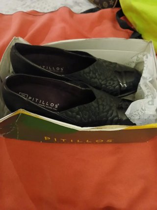 Zapatos Pitillos Negros Talla 39