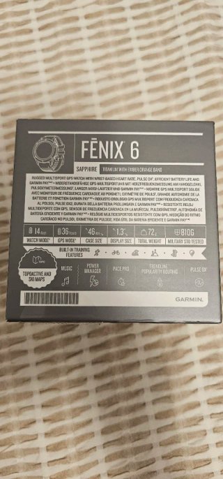 Reloj Garmin Fenix 6 GPS