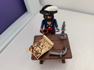 Figura Pirata Playmobil con Accesorios