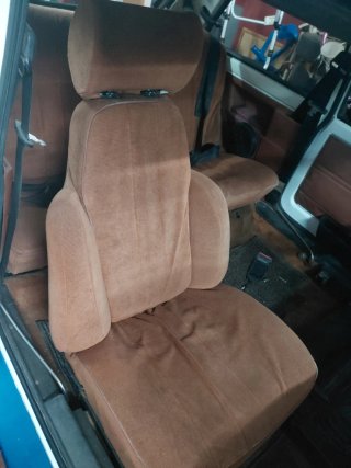 Asiento Renault Alpine Turbo Marrón