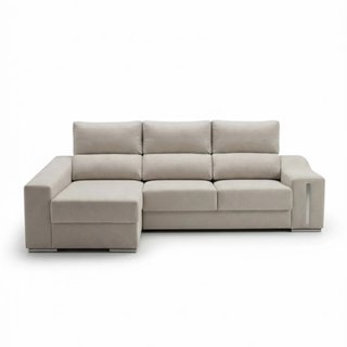 Sofá Chaise Longue Beige