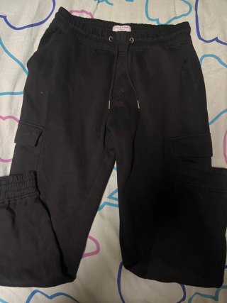 Pantalones cargo negros Primark