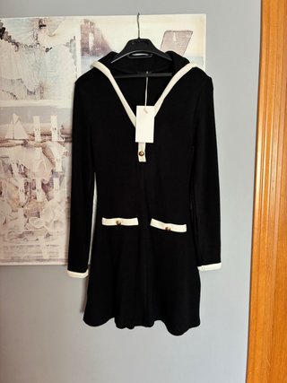 Vestido Zara soft T.S con etiqueta.