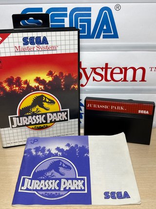 Jurassic Park CIB - Sega Master System
