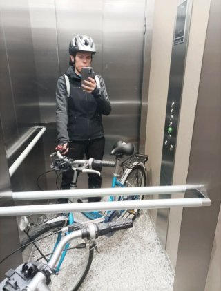 Bicicleta Maya Azul