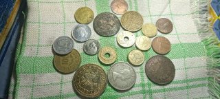Lote de  monedas antiguas