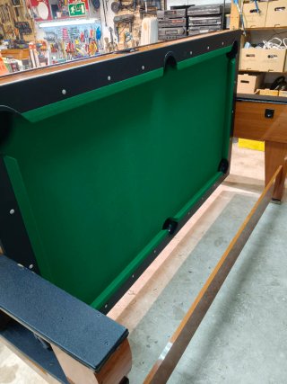 Mesa de Billar y Air Hockey Giratoria