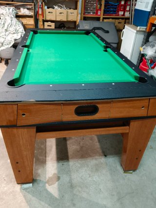 Mesa de Billar y Air Hockey Giratoria