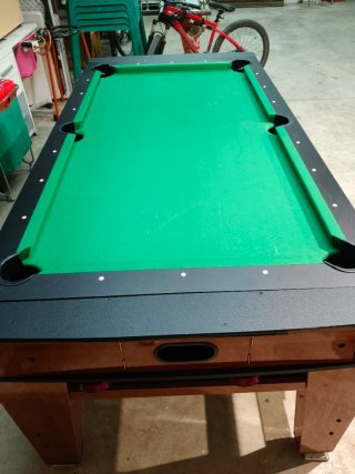 Mesa de Billar y Air Hockey Giratoria