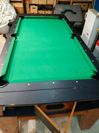 Mesa de Billar y Air Hockey Giratoria