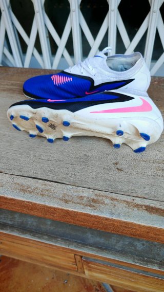 Botas Nike Phantom Pro FG Azul/Blanco