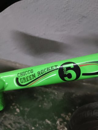 Bicicleta sin pedales Chicco Green Rocket