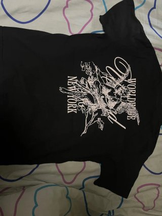 Camiseta Negra Worldwide New York