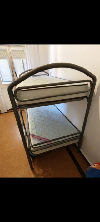Litera metálica + 2 colchones por 190€