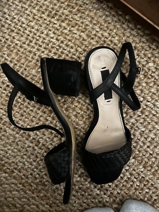 Sandalias Zendra tacón bajo