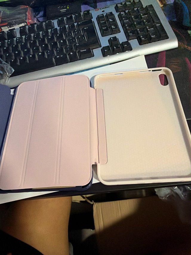 2 Fundas iPad Pro 11 Azul y Rosa