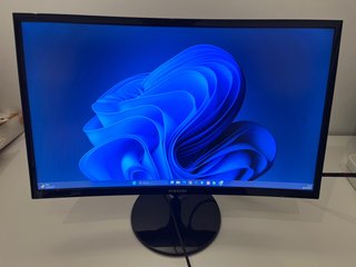 Monitor Samsung Curvo Nero da 24 Pollici