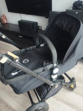 Bugaboo Cameleon 3 Capazo Silla Lluvia Negro