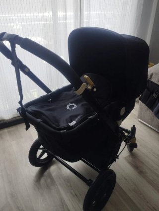 Bugaboo Cameleon 3 Capazo Silla Lluvia Negro