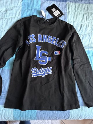 Maglietta nera Los Angeles