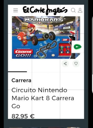 Scalextric Carrera GO!!! Mario Kart