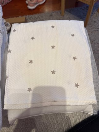 Conjunto vestidura cuna