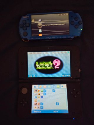 PACK PSP Slim Azul y nintendo 3Ds XL NEGOCIABLE