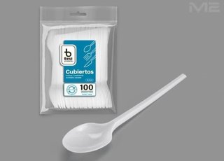 100 Colheres de Plástico Best Products