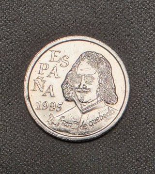 Moneda 10 Pesetas 1995M Francisco de Quevedo