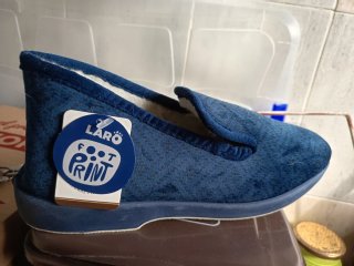 Zapatillas de casa Laro azul