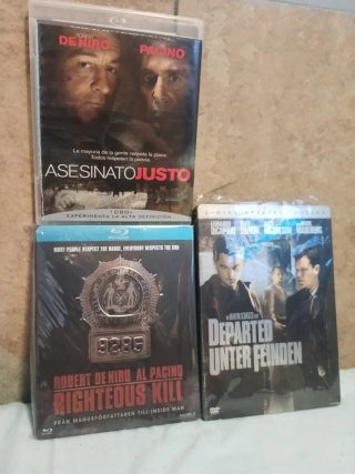 Steelbook Crimen...Pacino, De Niro, DiCaprio e altri.